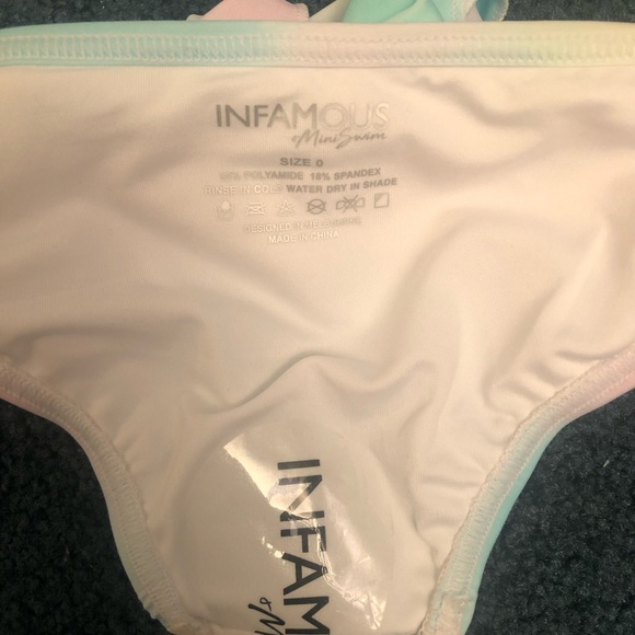 NWT, Infamous Swim Poppy mini bathing suit - size 0, 6-12m - Picture 5 of 5